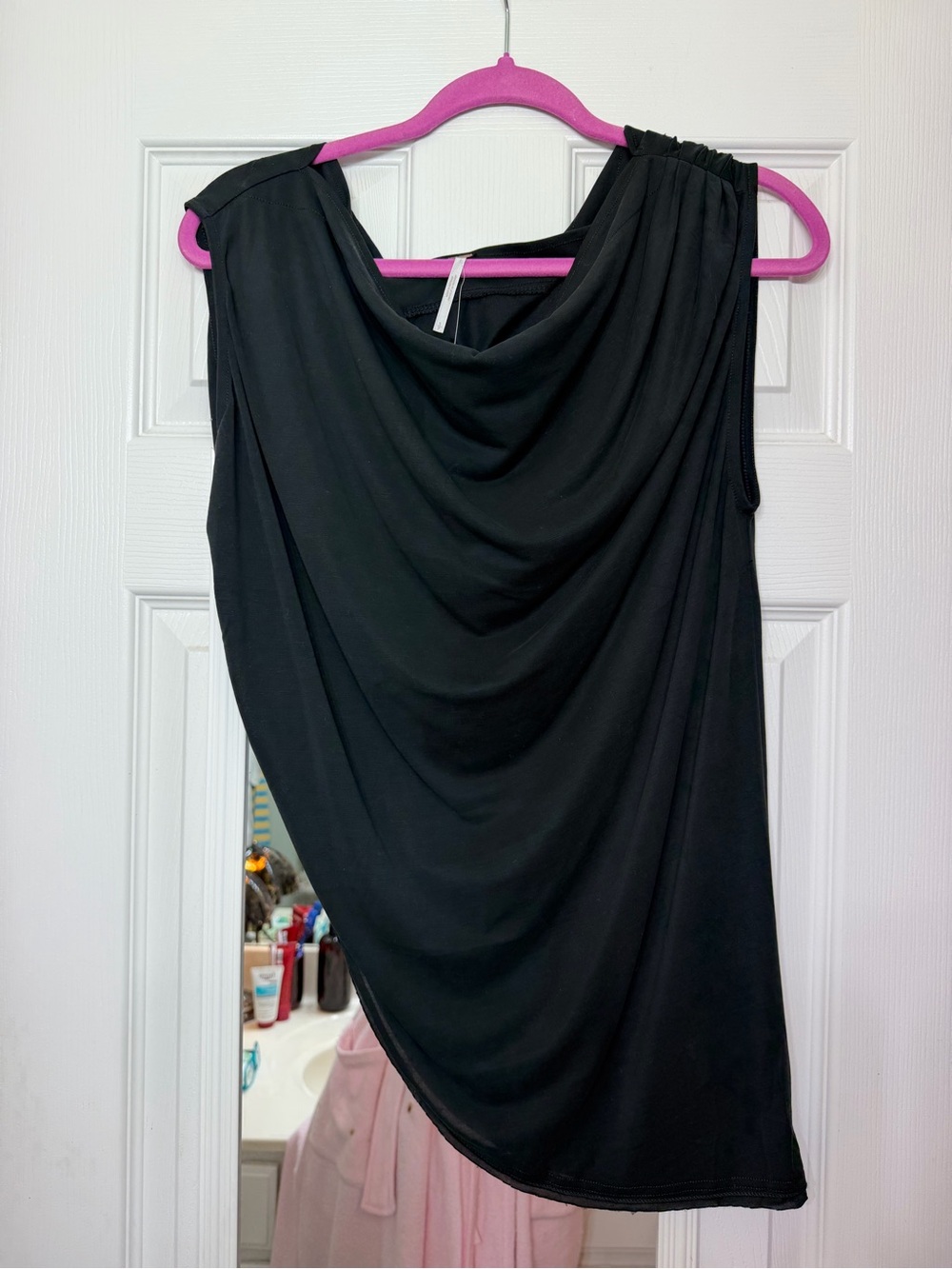 Free People Seraphina top piece in black NWT